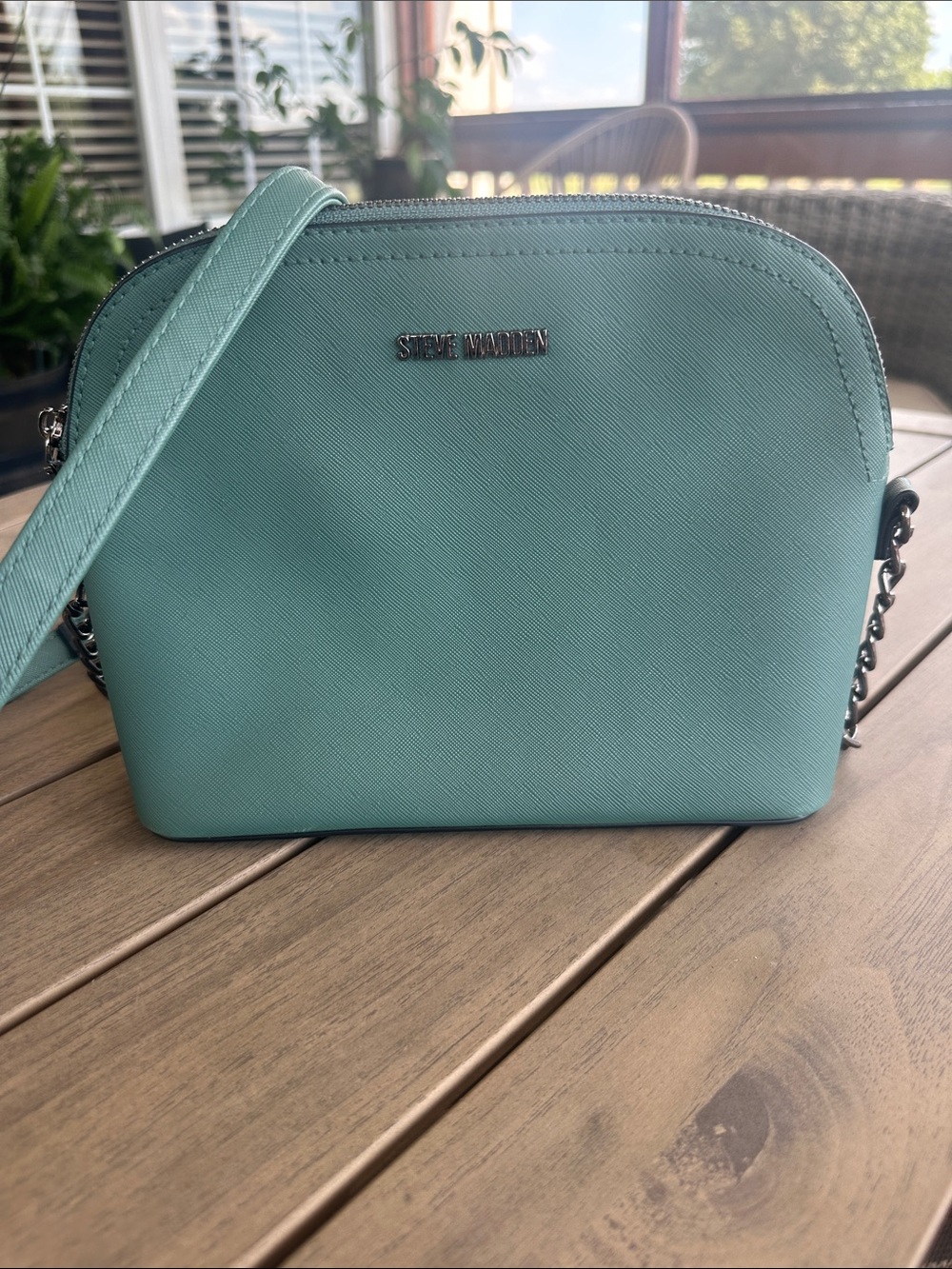 Steve Madden Mint Green Crossbody Bag